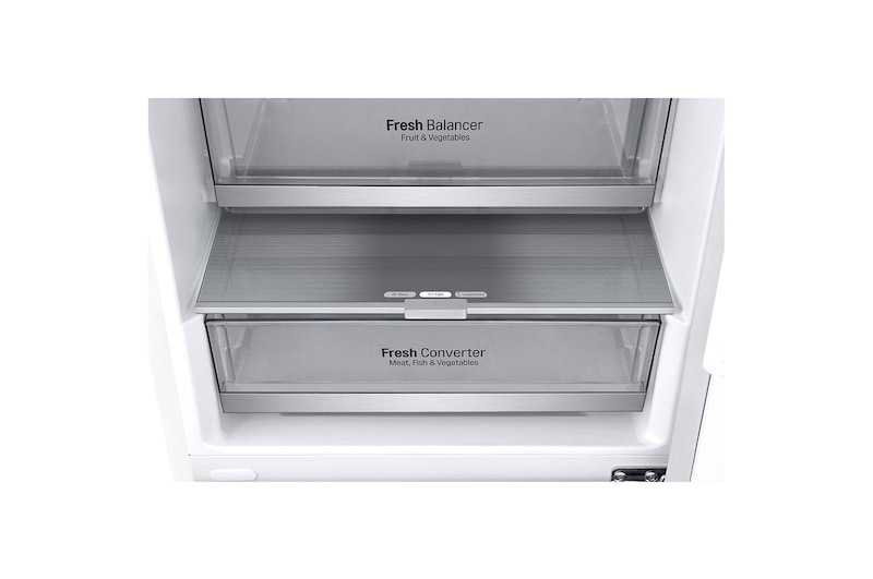 LG Kühl-Gefrierkombination | 384 Liter Nutzinhalt | DoorCooling+™ | LINEARCooling™ | Total No-Frost, GBB72SWEFN