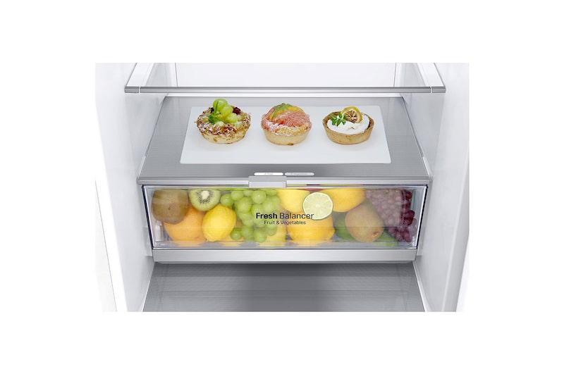 LG Kühl-Gefrierkombination | 384 Liter Nutzinhalt | DoorCooling+™ | LINEARCooling™ | Total No-Frost, GBB72SWEFN