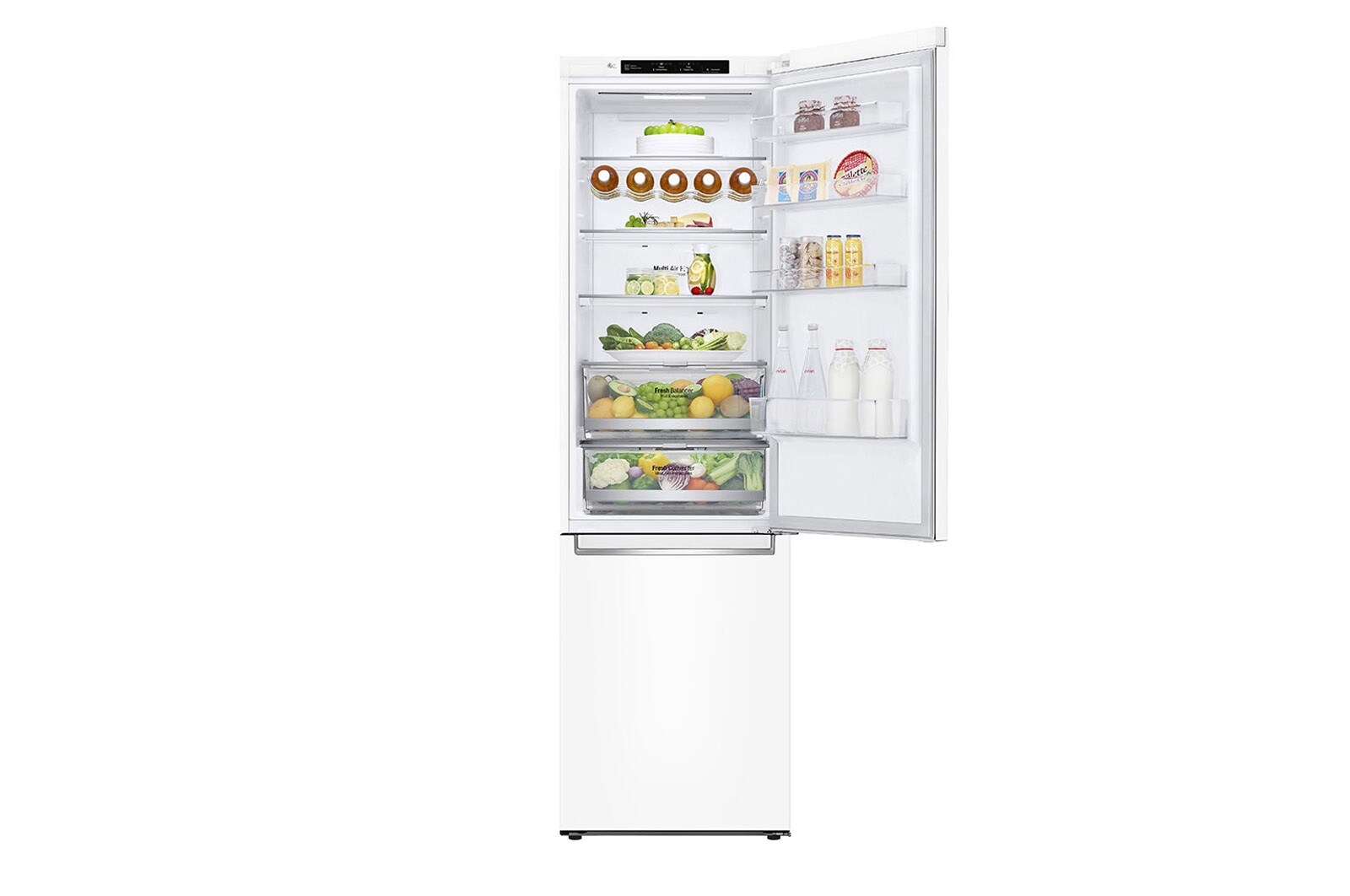 LG Kühl-Gefrierkombination | 384 Liter Nutzinhalt | DoorCooling+™ | LINEARCooling™ | Total No-Frost, GBB72SWEFN
