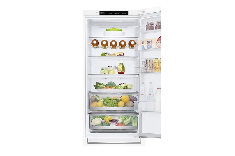 LG Kühl-Gefrierkombination | 384 Liter Nutzinhalt | DoorCooling+™ | LINEARCooling™ | Total No-Frost, GBB72SWEFN