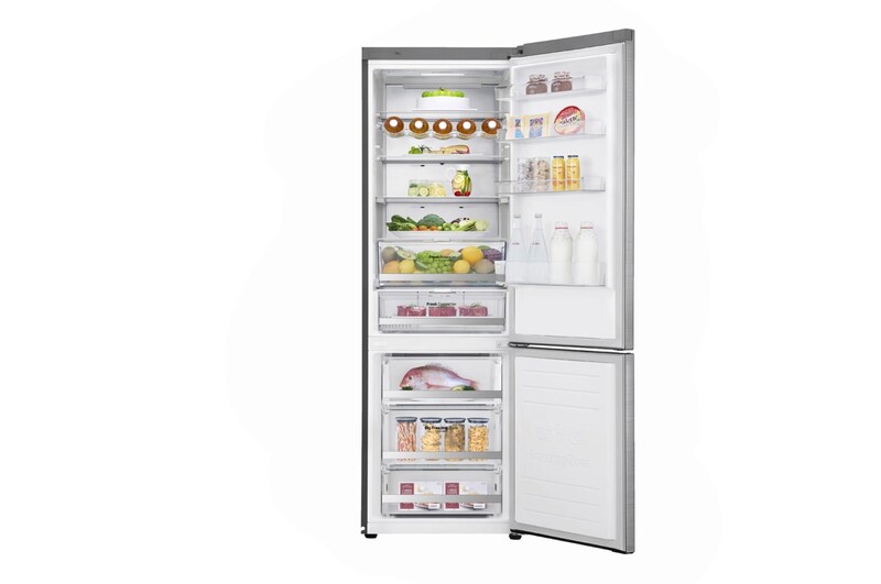LG Kühl-Gefrierkombination mit Door Cooling+™ und grossem Flaschenregal , GBB92STAXP