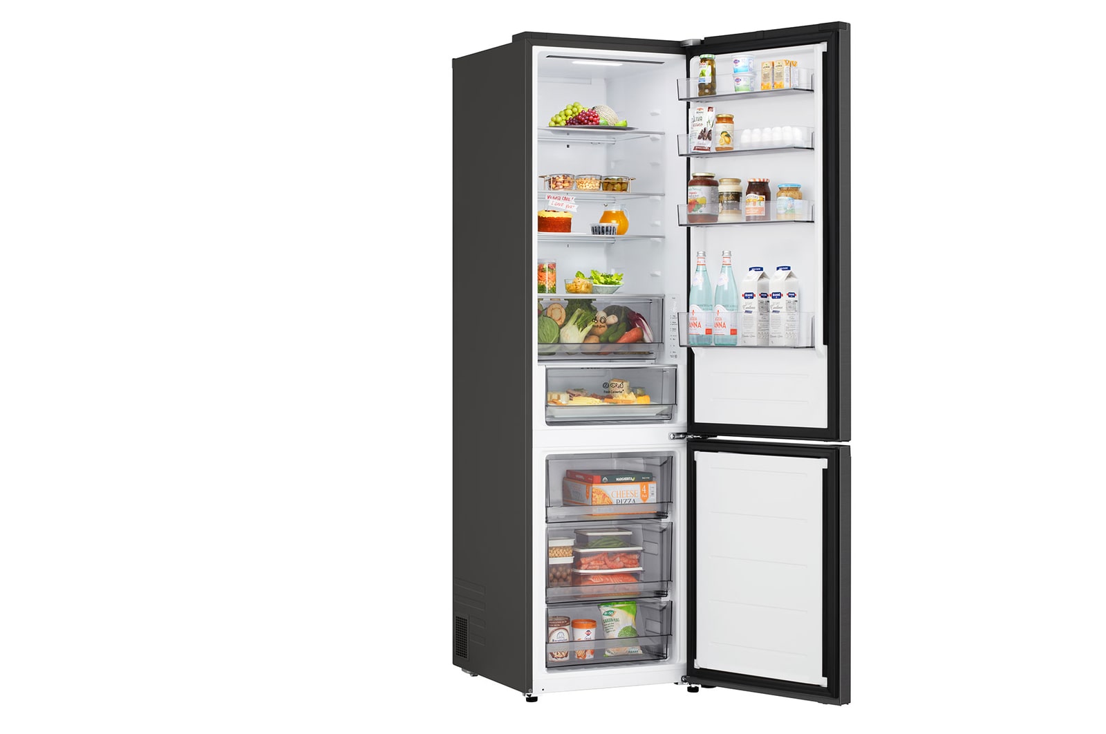 Left door open with food