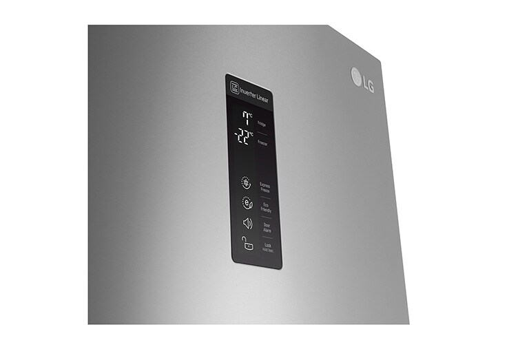 LG Kühl-Gefrierkombination mit Total No Frost und NatureFRESH, GBF60PZFZS