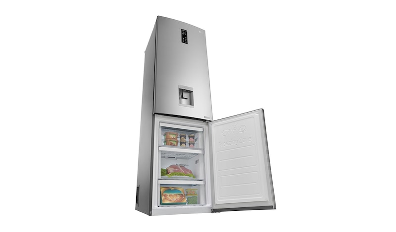 LG Kühl-Gefrierkombination mit Total No Frost und NatureFRESH, GBF60PZFZS