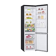 LG Kühl-Gefrierkombination | 384 Liter Nutzinhalt | Energieeffizienzklasse C | Matte Black | 203cm hoch | Inverter Linear Compressor® | GBP62MCNCC1, GBP62MCNCC1