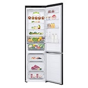 LG ​Kühl-Gefrierkombination | ​387​ Liter Nutzinhalt | EEK ​C | ​Essence Matte Black | ​203 cm​ hoch |​ Smart Inverter Compressor​ | ​GBV3200CEP, GBV3200CEP