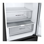 LG ​Kühl-Gefrierkombination | ​387​ Liter Nutzinhalt | EEK ​C | ​Essence Matte Black | ​203 cm​ hoch |​ Smart Inverter Compressor​ | ​GBV3200CEP, GBV3200CEP