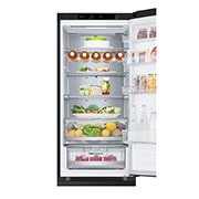 LG Kühl-Gefrierkombination | 387 Liter Kapazität | 111 kWh/a | 2030 mm Höhe | Eßence Black Steel | GBV7280AEV, GBV7280AEV
