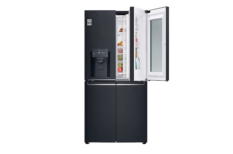 LG Multi-Door mit InstaView Door-in-Door™ | 423 Liter Kapazität | Energieeffizienzklasse A+, GMX844MCKV