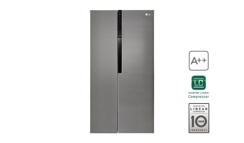 LG A++ Side-by-Side mit  Total No Frost, GSB360BASZ