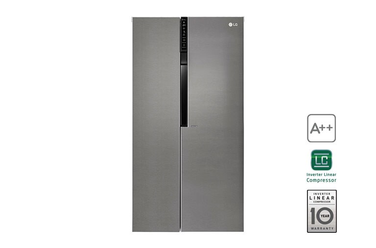 Vorderseite von A&#43;&#43; Side-by-Side mit  Total No Frost GSB360BASZ