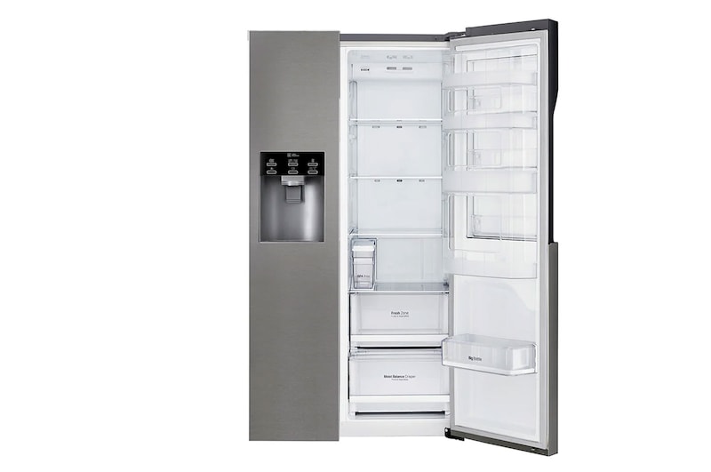 LG Side-by-Side mit Eis-, Crushed Ice- und Wasserspender und Total No Frost, GSJ361DIDV