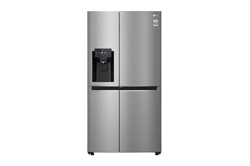 LG Side-by-Side mit Door-in-Door | Eis-, Crushed Ice- und Wasserspender | Total No Frost | DoorCooling+™ | ThinQ® | 625 L Kapazität, GSJ761PZEE