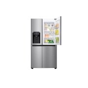 LG Side-by-Side mit Door-in-Door | Eis-, Crushed Ice- und Wasserspender | Total No Frost | DoorCooling+™ | ThinQ® | 625 L Kapazität, GSJ761PZEE