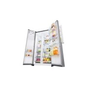 LG Side-by-Side mit Total No Frost und Frischefeature Moist Balance Crisper™, GSJ761PZTZ