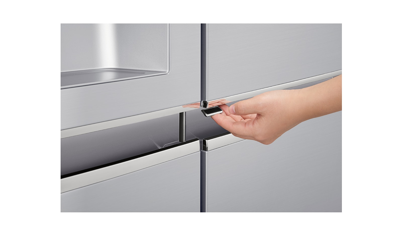 LG Side-by-Side mit Door-in-Door™ und Pure N Fresh , GSJ961NEBZ