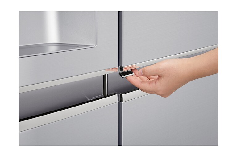 LG Side-by-Side mit Door-in-Door™ und Pure N Fresh , GSJ961NEBZ