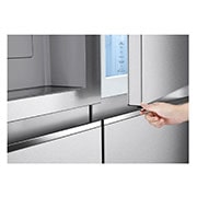 LG Side-by-Side mit Door-in-Door ™ |  Eis-, Crushed Ice- und Wasserspender  | 635 Liter Kapazität | Interner Wassertank 4L | Metal Sorbet | GSJV71MBLE, GSJV71MBLE