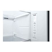 LG Side-by-Side mit Door-in-Door ™ |  Eis-, Crushed Ice- und Wasserspender  | 635 Liter Kapazität | Interner Wassertank 4L | Metal Sorbet | GSJV71MBLE, GSJV71MBLE