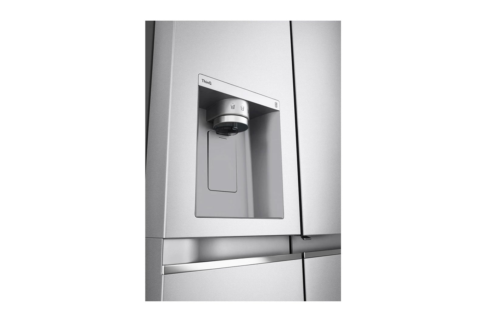 LG Side-by-Side mit Door-in-Door ™ |  Eis-, Crushed Ice- und Wasserspender  | 635 Liter Kapazität | Interner Wassertank 4L | Metal Sorbet | GSJV71MBLE, GSJV71MBLE