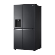 LG Side-by-Side mit Door-in-Door® | Eis-, Crushed Ice- und Wasserspender | 635 Liter Kapazität | Interner Wassertank 4L | Matte Black | GSJV71MCTE, GSJV71MCTE