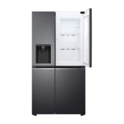 LG Side-by-Side mit Door-in-Door® | Eis-, Crushed Ice- und Wasserspender | 635 Liter Kapazität | Interner Wassertank 4L | Matte Black | GSJV71MCTE, GSJV71MCTE