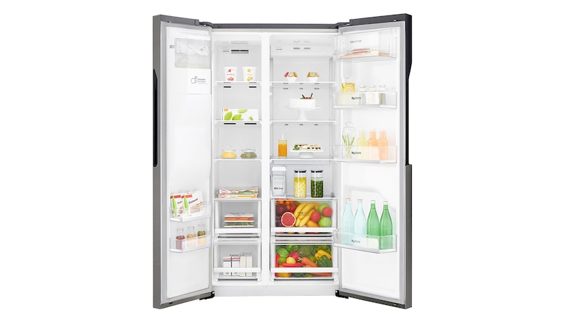 LG Side-by-Side mit Total No Frost, GSL361ICEZ
