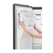 LG GSL461ICEE  | Total No Frost | DoorCooling+ ™ | Energieeffizienzklasse* E | 625 L Kapazität , GSL461ICEE