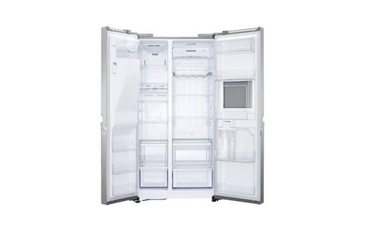 LG Side-by-Side | 540l Nutzinhalt | Edelstahl | mit Festwasseranschluss, GSP545NSQZ