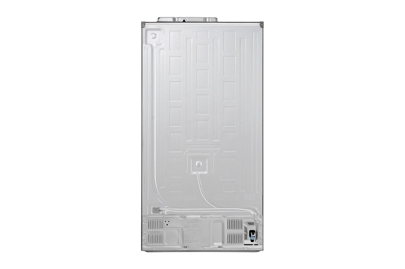 LG Side-by-Side mit InstaView Door-in-Door™ | 601 Liter Kapazität | Eis-, Crushed Ice - und Wasserspender | Festwasseranschluss | Total No Frost | DoorCooling+™ |ThinQ®, GSX960NECE