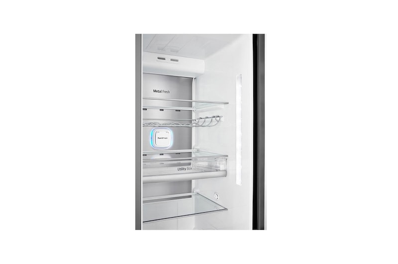 LG Side-by-Side mit InstaView Door-in-Door™ | 625 Liter Kapazität | Eis-, Crushed Ice-und Wasserspender | 4L Wassertank | Total No Frost | DoorCooling+™ | ThinQ®, GSX961MCCE
