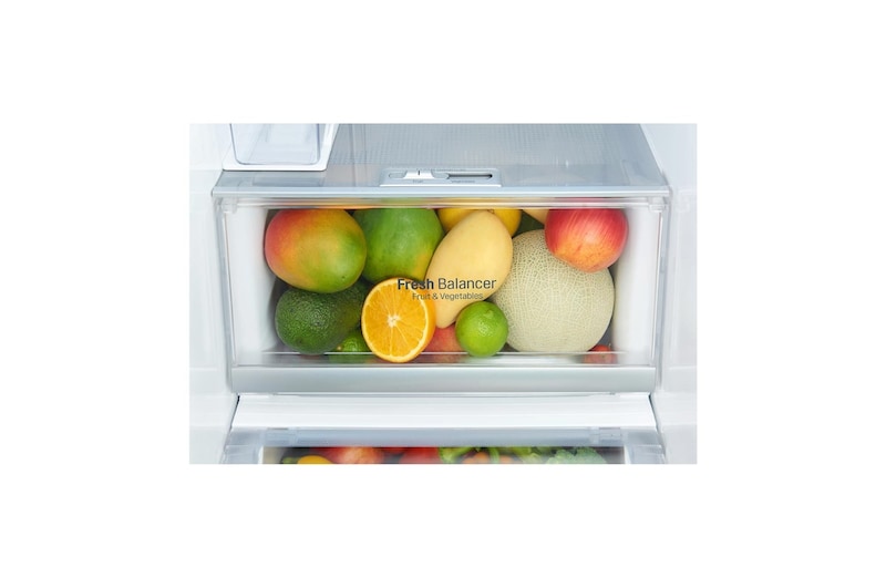 LG Side-by-Side mit InstaView Door-in-Door™ | 625 Liter Kapazität | Eis-, Crushed Ice-und Wasserspender | 4L Wassertank | Total No Frost | DoorCooling+™ | ThinQ®, GSX961MCCE