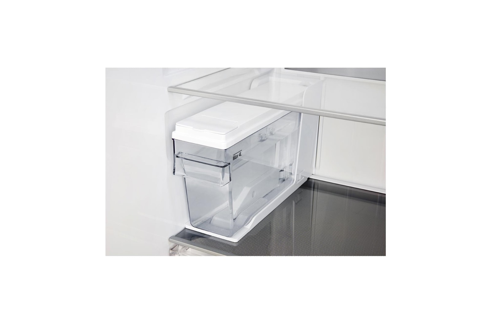 LG Side-by-Side mit InstaView Door-in-Door™ | 625 Liter Kapazität | Eis-, Crushed Ice-und Wasserspender | 4L Wassertank | Total No Frost | DoorCooling+™ | ThinQ®, GSX961MCCE