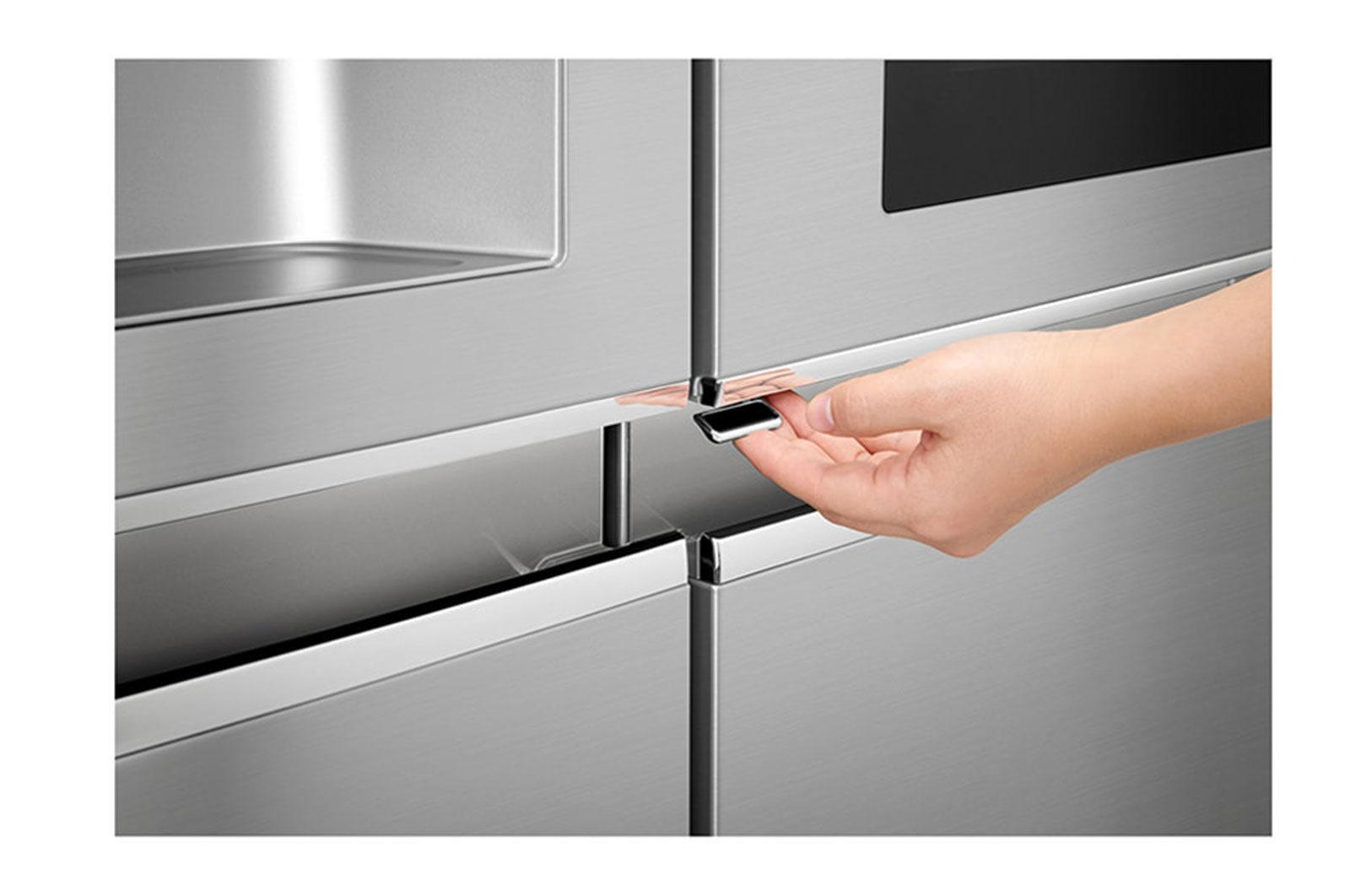 LG Side-by-Side InstaView Door-in-Door™ | ThinQ® | 625 L Kapazität, GSX971NEAZ