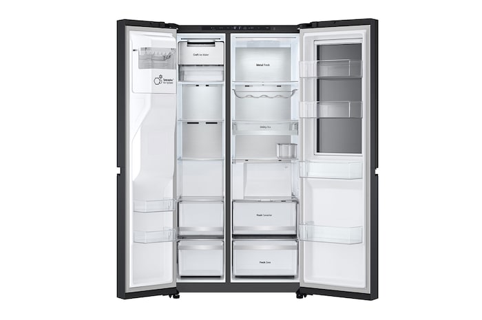 front view full door open without food