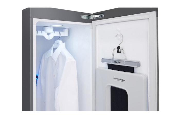 LG Styler S3MFC mit Steam | 5,2 kg Kapazität | 185 cm | Spiegelfront, S3MFC