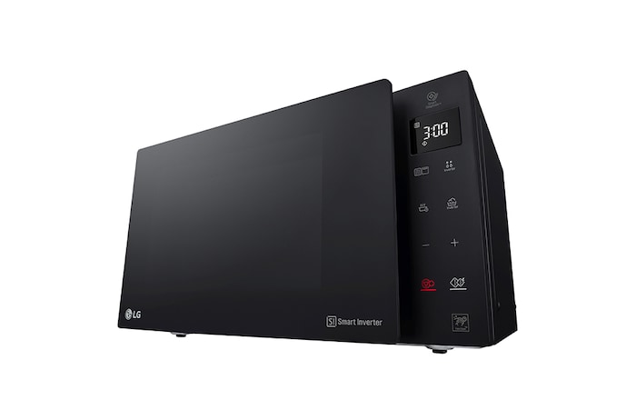 LG Mikrowelle mit Smart Inverter Technologie, Quarz Grill und 25 Liter Kapazität, MH6535GIS