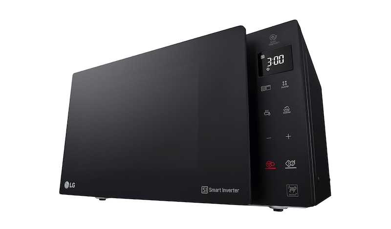 LG Mikrowelle mit Smart Inverter Technologie, Quarz Grill und 25 Liter Kapazität, MH6535GIS