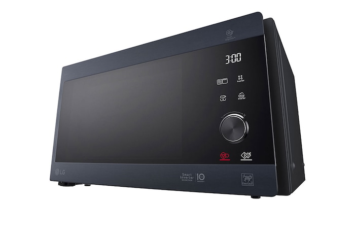 LG Mikrowelle mit Smart Inverter Technologie I Quarz Grill I 25 Liter Kapazität | Leistung: 1000 Watt | MH6565CPB , MH6565CPB