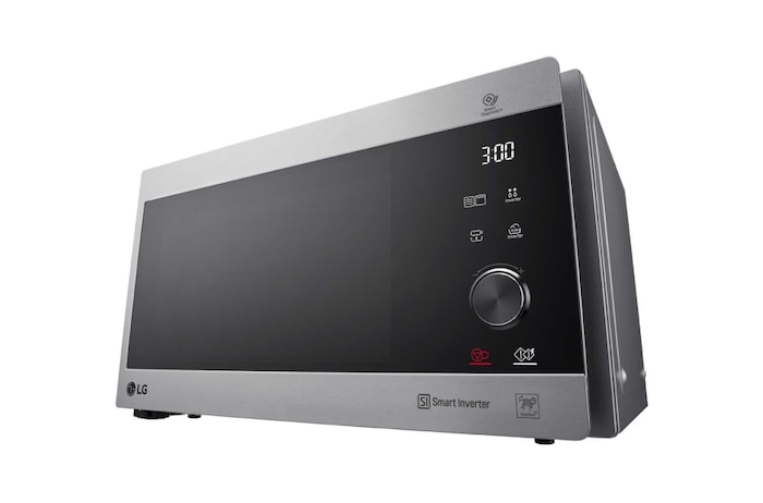 LG Mikrowelle mit Smart Inverter Technologie, Quarz Grill und 25 Liter Kapazität und I-Wave Technologie, MH6565CPS