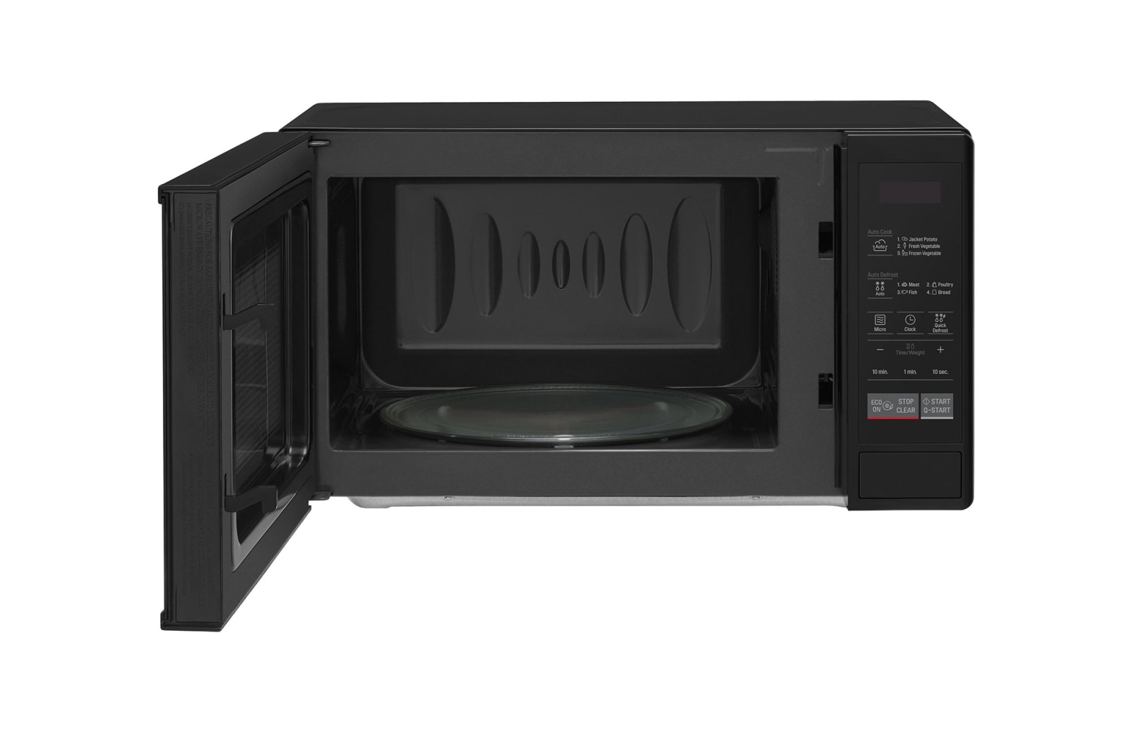 LG Solo-Mikrowelle mit Smart Inverter Technologie | EasyClean | 20 Litern Kapazität | Leistung: 700 Watt | MS2042D  , MS2042D