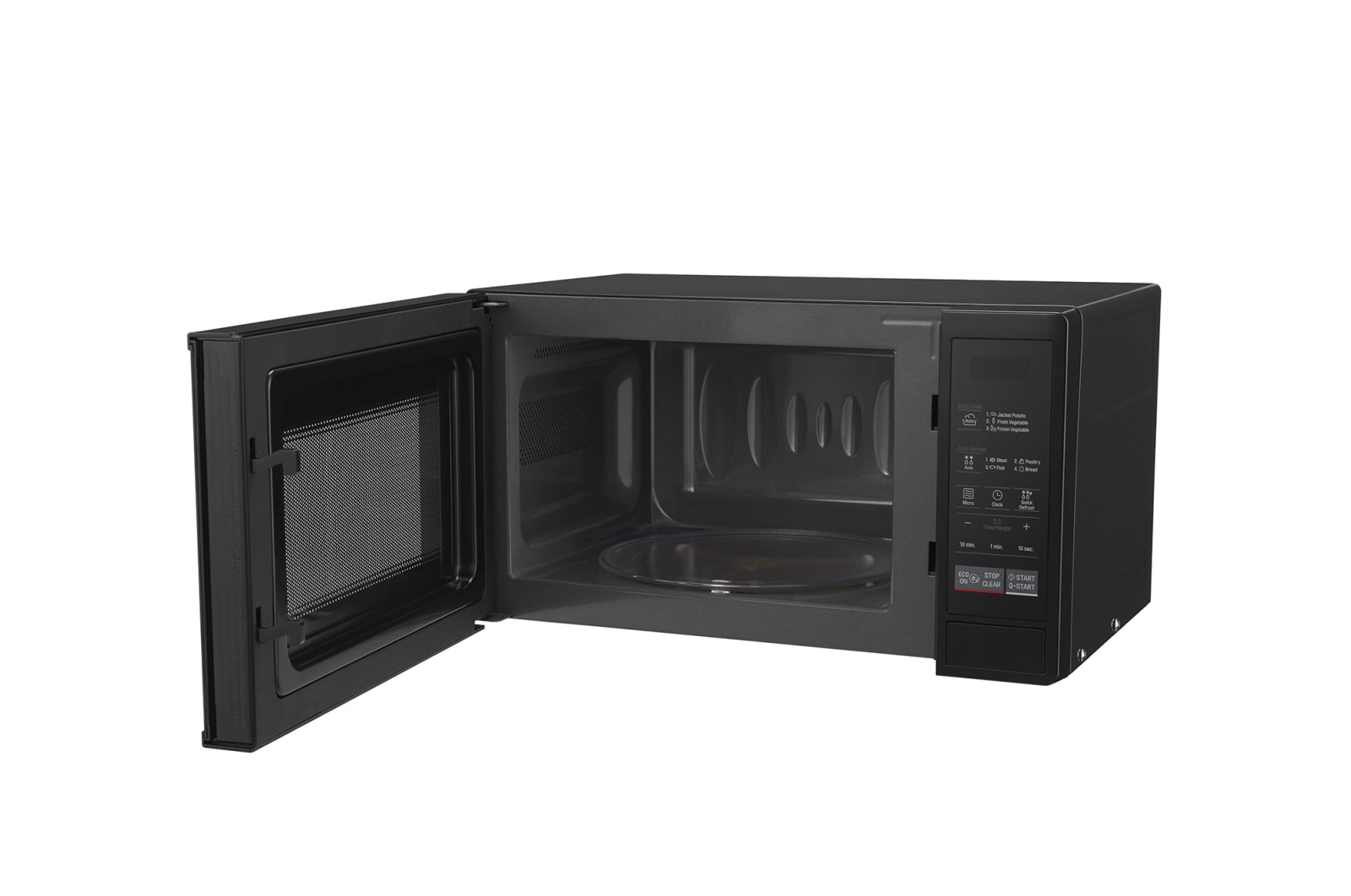 LG Solo-Mikrowelle mit Smart Inverter Technologie | EasyClean | 20 Litern Kapazität | Leistung: 700 Watt | MS2042D  , MS2042D