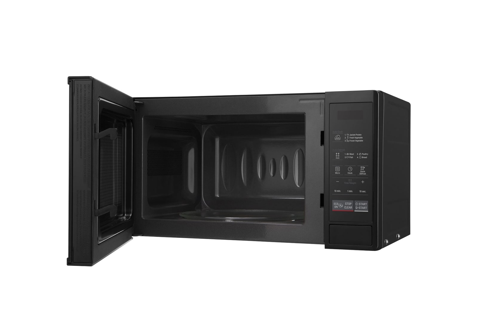 LG Solo-Mikrowelle mit Smart Inverter Technologie | EasyClean | 20 Litern Kapazität | Leistung: 700 Watt | MS2042D  , MS2042D
