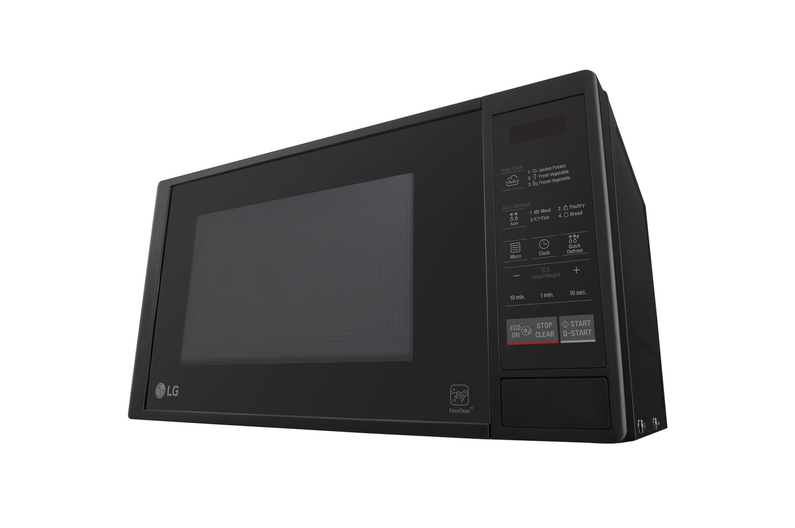 LG Solo-Mikrowelle mit Smart Inverter Technologie | EasyClean | 20 Litern Kapazität | Leistung: 700 Watt | MS2042D  , MS2042D