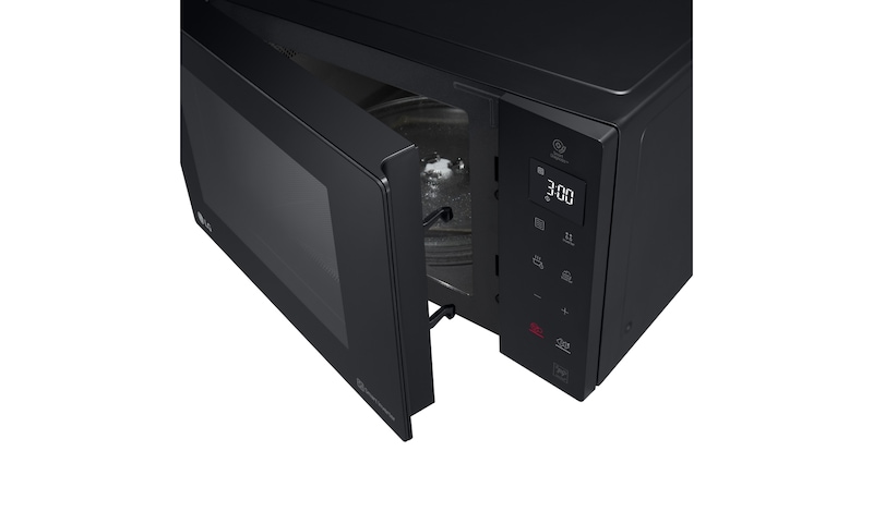 LG Solo-Mikrowelle mit Smart Inverter- & I-Wave Technologie, 23 Litern Kapazität und Easy Clean™ Beschichtung, MS2336GIB