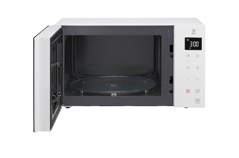 LG Solo-Mikrowelle mit Smart Inverter Technologie, 23 Litern Kapazität und I-Wave Technologie, MS23NECBW