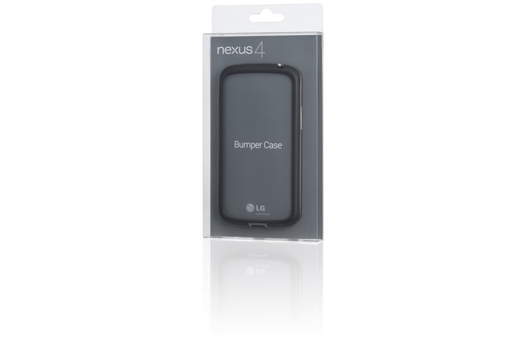 LG Bumper Case in schwarz passend für LG Nexus 4, CCH-190