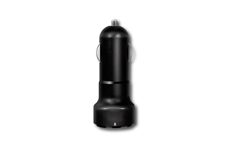 Vorderseite von Auto-USB-Ladegerät mit oder ohne Kabel CLA-400