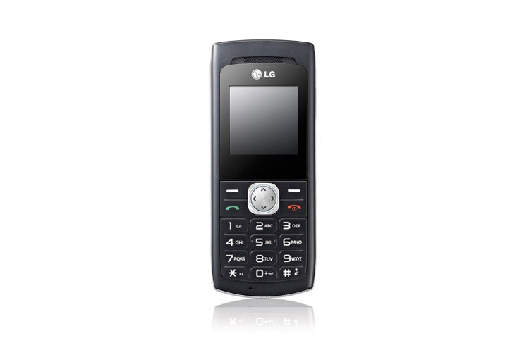 Vorderseite von GSM Mobiltelefon mit 1,5 Zoll Display A110 black