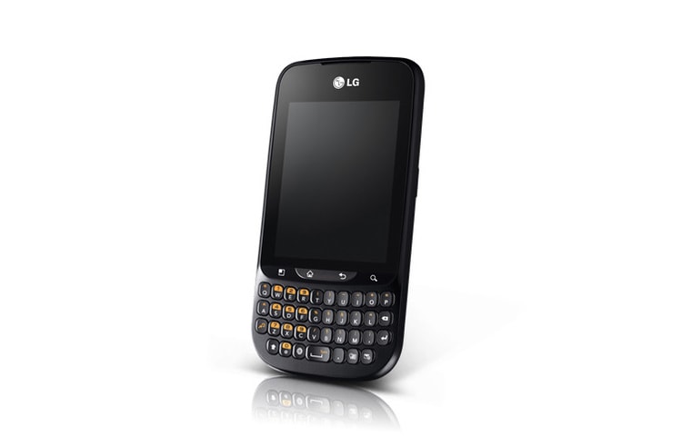 LG OPTIMUS PRO Smartphone mit Full-Touch-Display, Android 2.3 und QWERTZ-Tastatur, C660